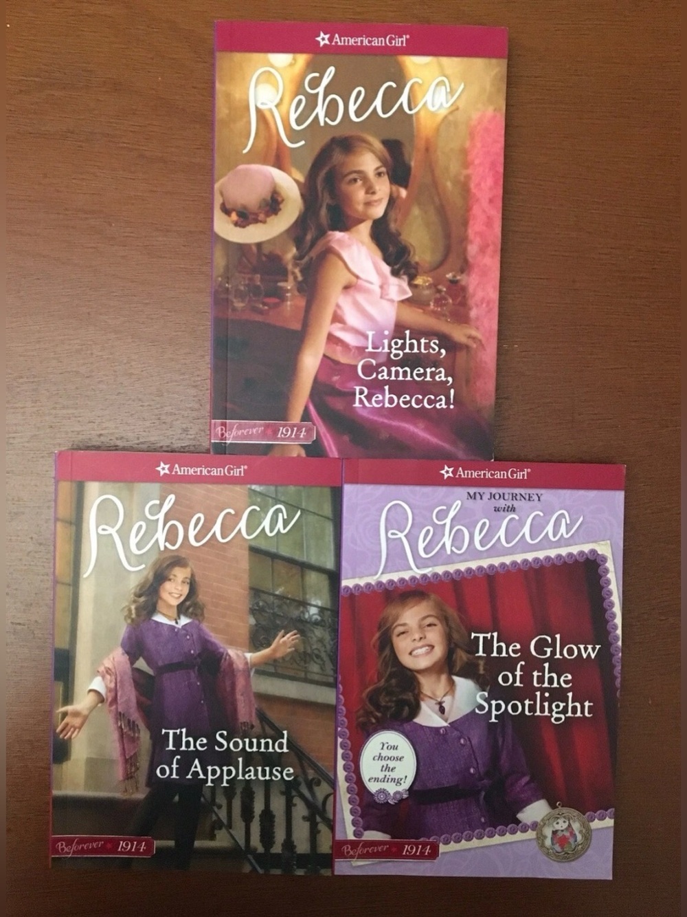 American Girl Rebecca Paperback Books Lot of 3 Beforever 1914 Series